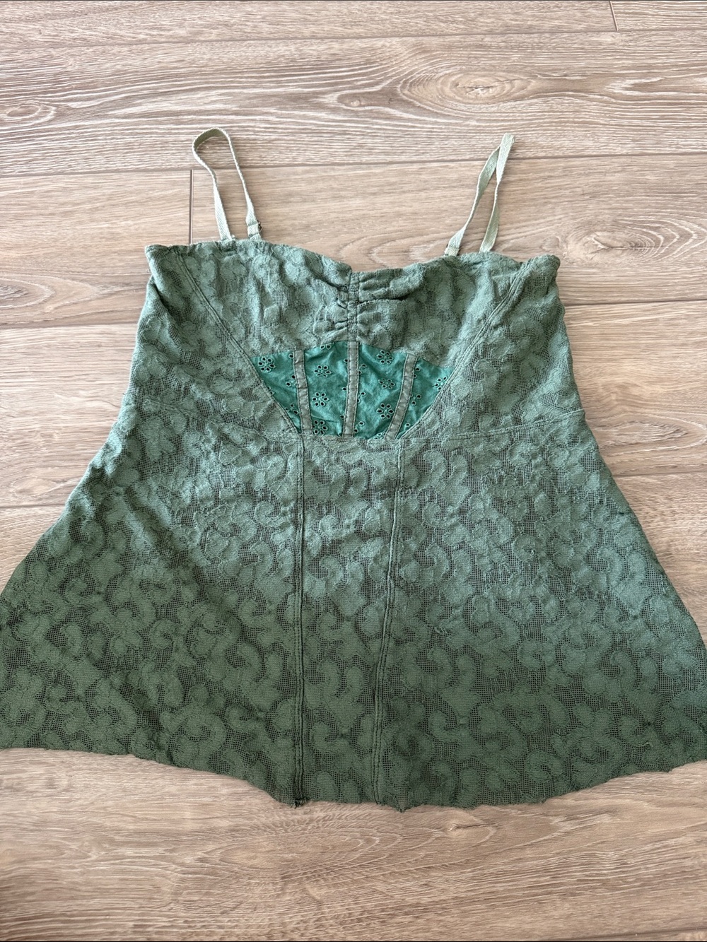 Free People Corset Tank Top, Sz S